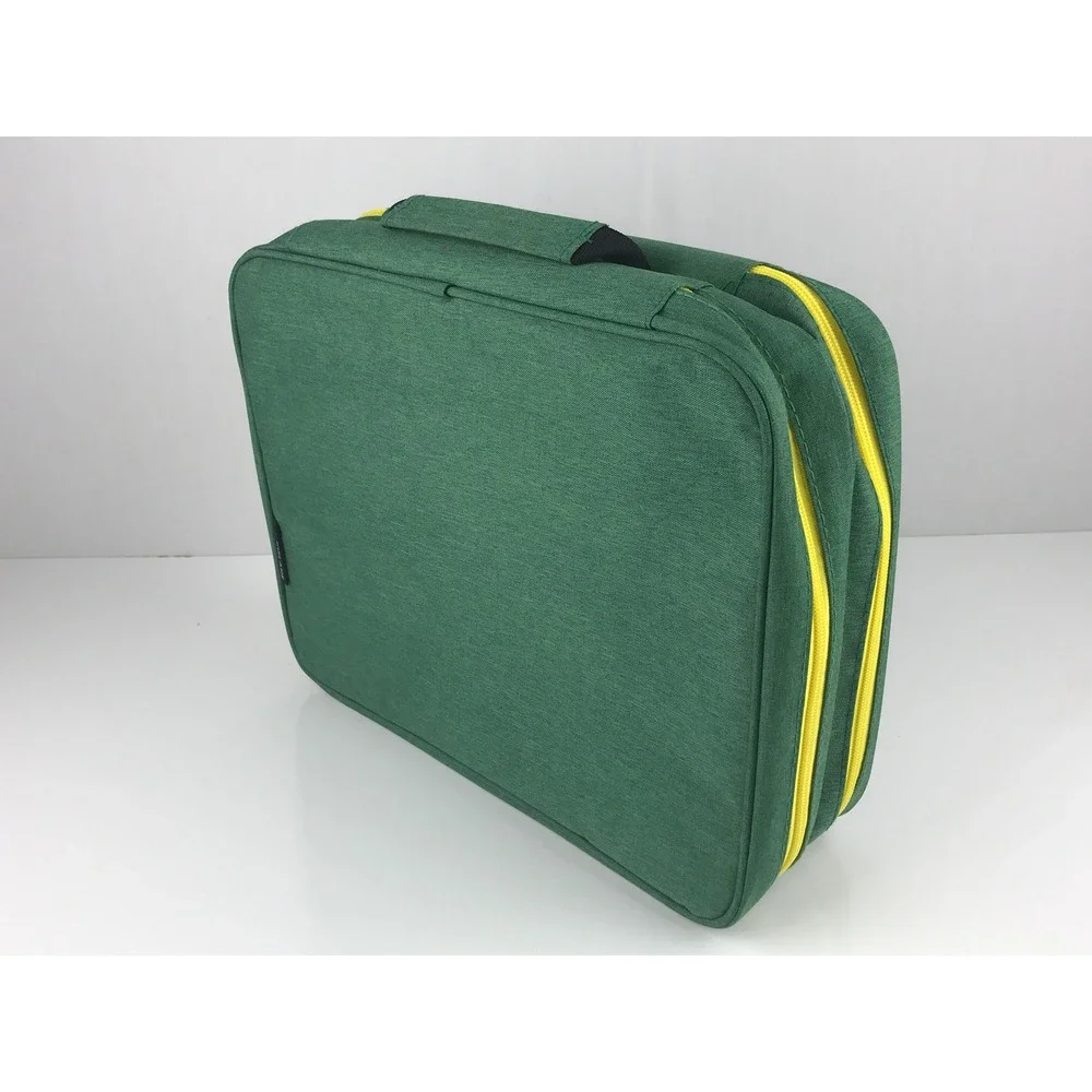 KISLANE Carrying Case Holds 96 Hot Wheels‎ Matchbox Diecast Cars Storage Green